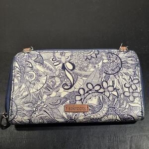 Sakroots Navy Spirit Desert Artist Circle Wtistlet Crosssbody No Strap